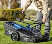 Scheppach BC-MP430 2*4 Ah Akülü Çim Biçme Makinesi thumbnail 2