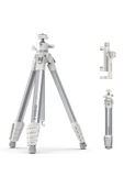 Ombra II Seyahat Fotoğraf Tripodu T155 - Beyaz thumbnail 1