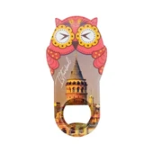 İstanbul Temalı Baykuş Magnet Kapak Açacak thumbnail 1