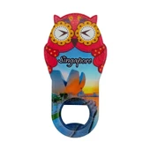 Singapur Temalı Baykuş Magnet Kapak Açacak thumbnail 1