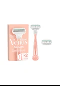 Gillette Venus Smooth Sensitive Tıraş Makinesi ve 2 Adet Yedek Başlık - 1
