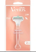 Gillette Venus Smooth Sensitive Tıraş Makinesi ve 2 Adet Yedek Başlık - 2