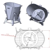 Belotti Karmator Elektrikli Yem Karma Makinesi 220 Volt-1 m³ - 3