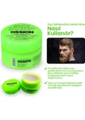 Ossion Matte Styling Wax Yeşil 100 ml - 2