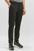 Siyah Pamuklu Yandan Cepli Casual Slim Fit Chino Pantolon 1003240168 thumbnail 4