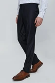 Lacivert Gabardin Yan Cep Açık Paça Basic Comfort Fit Esnek Pantolon 1003255005 thumbnail 3