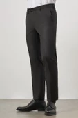 Siyah Yandan Cepli Slim Fit Classic Pantolon 1003245152 thumbnail 3