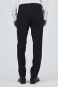 Siyah Yan Cep Açık Paça Comfort Fit Esnek Classic Pantolon 1003250907 thumbnail 5