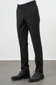 Siyah Esnek Yandan Cepli Comfort Fit Classic Pantolon 1003240914 thumbnail 2