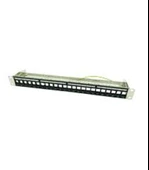 Teldata C7M-24PP Cat7 Patch Panel Metal - 1