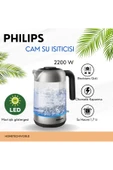 Philips Modern ve uzun ömürlü tasarım  2200 W 1.7 LT CAM SU ISITICISI - 1