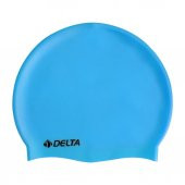 Delta Silikon Bone 25 Adet Yüzücü Havuz Deniz Bonesi (Düz Renk) - 1