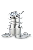 Fissler Original Profi Collection Cam Kapak 10 Parça Tencere Seti - 2