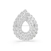 5714648 Swarovski Broş Matrıx:Brooch Tennıs Whıte/Rhs - 1