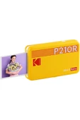 Kodak Mini 2 Retro Mobil Fotoğraf Yazıcısı (5,3x8,6cm) - Sarı - 1