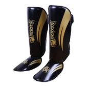 DragonDo 40716-P Kaval Ayak Koruyucu Siyah Gold Kick Boks Kaval Koruyucu thumbnail 2