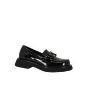 Albini 2610953R Rugan Deri Kadın Loafer Ayakkabı - 2