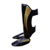 DragonDo 40716-P Kaval Ayak Koruyucu Siyah Gold Kick Boks Kaval Koruyucu thumbnail 3