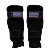 DragonDo 40716-P Kaval Ayak Koruyucu Siyah Gold Kick Boks Kaval Koruyucu thumbnail 4