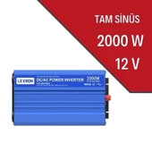 LEXRON 2000W-12V TAM SİNÜS İNVERTER - 1