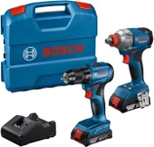 Bosch GDX-18V-285 + GSB-185-LI Kombi Set - 1