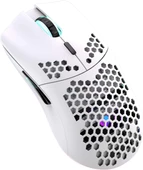 Valkyrie Kablosuz Petek Tasarım Şarjlı Gaming Mouse – RGB Aydınlatmalı 3200 DPI Ultra Hafif Beyaz - 2