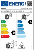 Momo 215/65 R16 109/107H VAN Pole W-30 Kış Lastiği ( Üretim Yılı: 2025 ) - 4