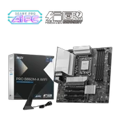 MSI PRO B860M-A WIFI SOKET 1851 DDR5 8600MHZ(OC) 3xM.2 1x TB4 HDMI DISPLAY 5G LAN WIFI 7 mATX - 1