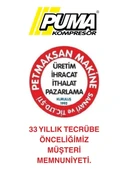 Puma PW50 Vidalı Hava Kompresörü 50 Hp-37 Kw 8-10 Bar thumbnail 6