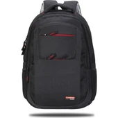 BP-L300 Siena Serisi WTXpro Su Geçirmez Kumaş 15,6" Uyumlu Laptop, Notebook Çantası -Siyah thumbnail 2