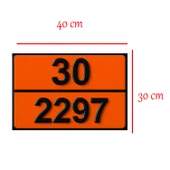 Metal 40x30 cm Levha (1 Adet) 30-2297 Trikloroasetonitril Trichloroacetonitrile Kimyasal Madde thumbnail 2