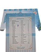 Hediyelik Ekonomik Yasin-i Şerif Mavi Orta Boy 64 sayfa - 2