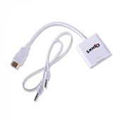 QPORT Q-HD-VGJ HVJ HDMI TO VGA ÇEVİRİCİ - 2