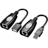 QPORT Q-UX2 60M USB EXTENDER 2'Lİ PAKET - 1