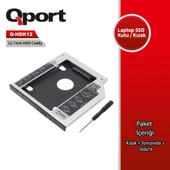 QPORT Q-HDK12 2.5" HDD/SSD UYUMLU CEVIRICI 12.7" KIZAK - 1