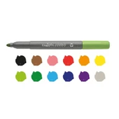 CARİOCA ECO FAMILY JUMBO SÜPER YIKANABİLİR KEÇELİ BOYA KALEMİ 12'Lİ thumbnail 3