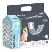 M-Pets Diapers Erkek Köpekler İçin L 18li Karbonlu Külot - 1