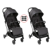 Chicco Trolley Me İkiz Bebek Arabası - 2