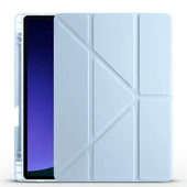 Galaxy Tab S10 FE Kılıf Tri Folding Kalem Bölmeli Standlı Kılıf - 4