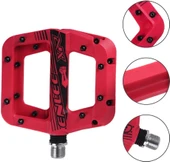 Enlee Renkli Çivili Kaymaz Platform Pedal MTB Rulmanlı Plastik Alüminyum Pedal Ultra Hafif Mor thumbnail 8