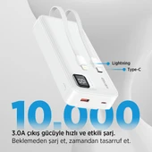 10.000 mAh Powerbank 22.5W Hızlı Şarj Destekli Siyah Renk - 2