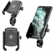 Motosiklet Bisiklet Telefon Tutucu Gidon ve Ayna Aparatlı - 1