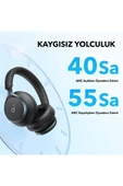 Anker Soundcore Space One Kulak Üstü Bluetooth Kulaklık - Latte Krem thumbnail 4
