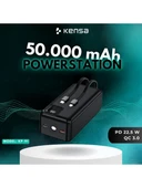 50.000 mAh 22.5W Powerbank Hızlı Şarj Destekli Dijital Ekran Göstergeli thumbnail 5