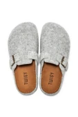 TWIGY TW TUANA GRİ KADIN EV TERLİK 36/40 - 4