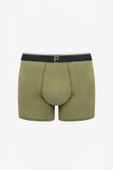 Stripe Detailed 3lü Çok Renkli Boxer - 3