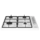 Altus AL 84 GD Set Üstü Ocak Gaz Emniyetli Beyaz thumbnail 2