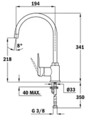Teka IN 995 FN Siyah Kuğu Mutfak Bataryası - 2