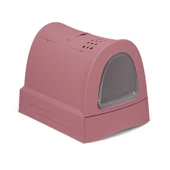 Imac Zuma Torbalı Kapalı Kedi Tuvaleti Pembe 56x40x42,5cm thumbnail 1