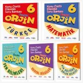 Orjin 6. Sınıf Soru Bankası Set ( Türkçe & Matematik & Fen & Sosyal & Din ) - 1